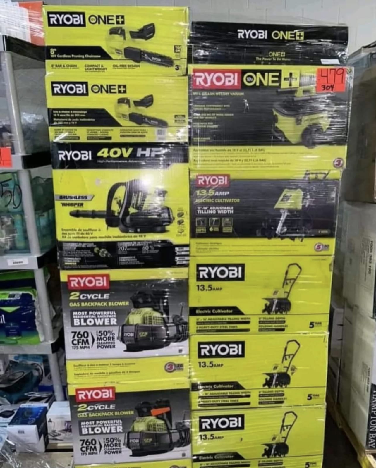 Ryobi power tool liquidations Germany