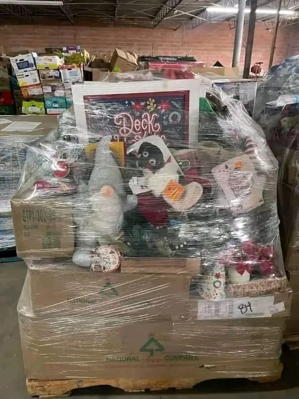 buy wholesale Christmas liquidation pallet Uk