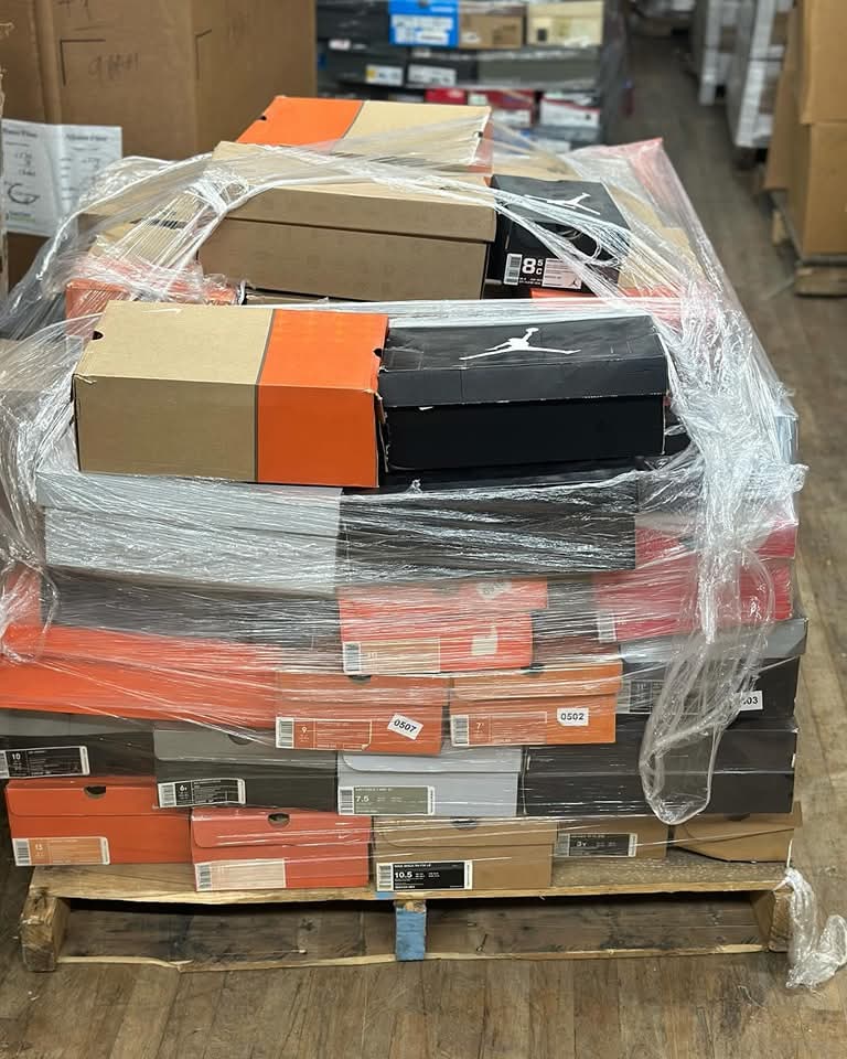 Overstcok Assorted Jordan Shoes Liquidation Pallet - Image 6