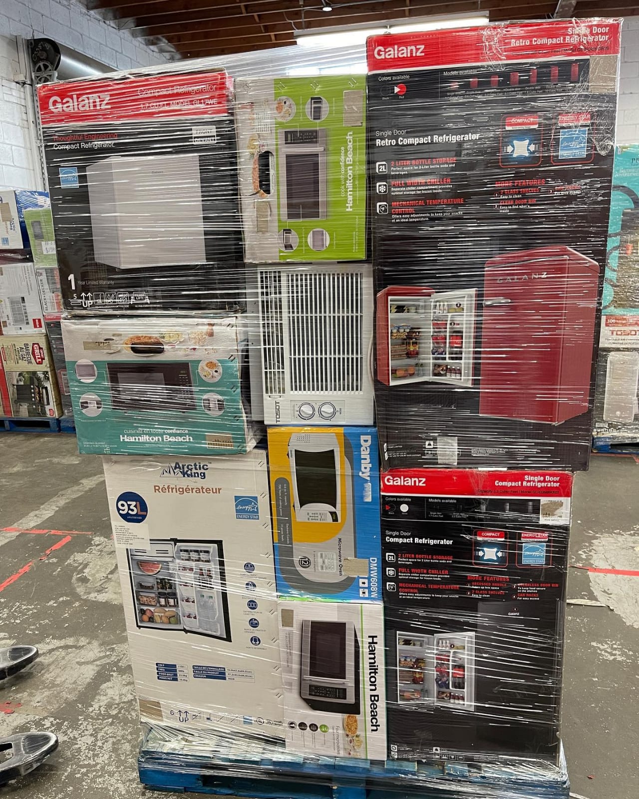 buy home appliances liquidation pallet Germany
